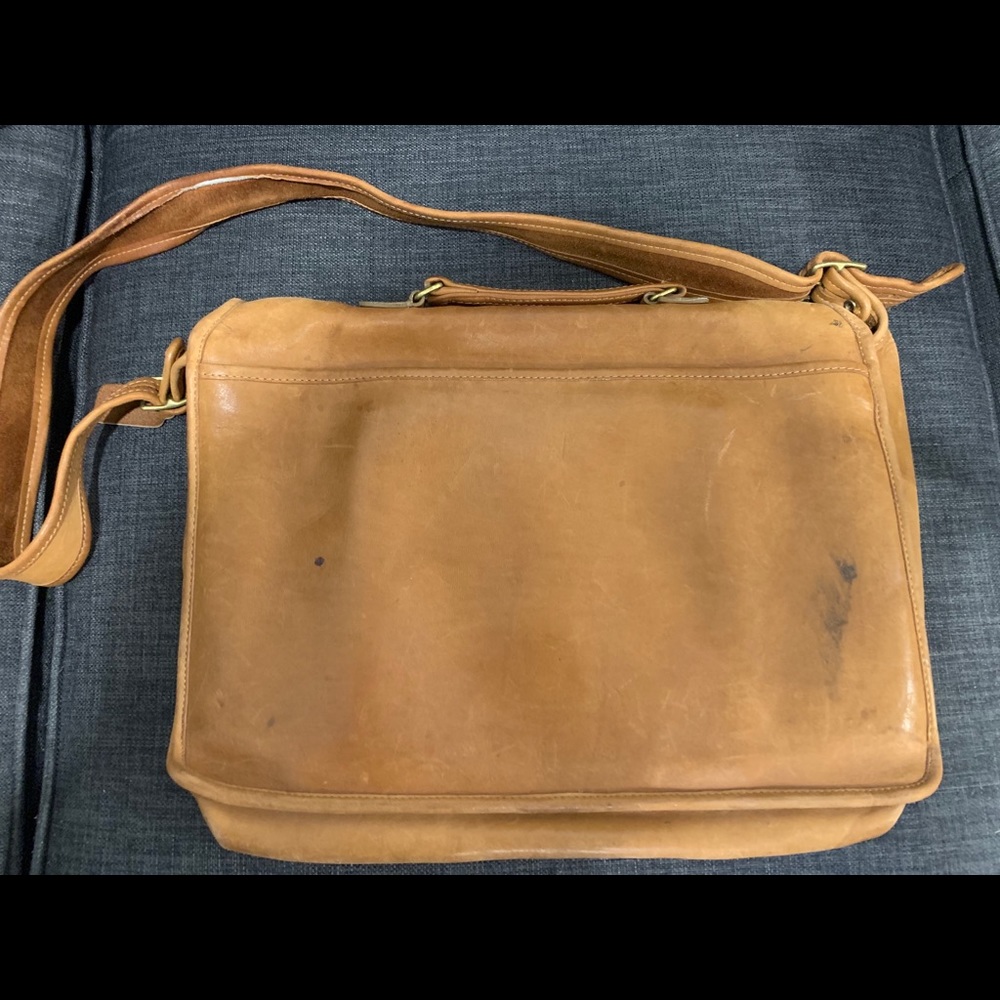 Coach Leather Attaché. Men’s. Circa 1980’s. - Picture 3 of 5